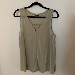 Torrid heathered light green tank size 0